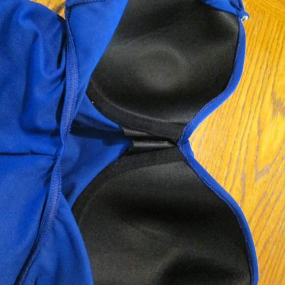 NWT Miraclesuit Swimsuit Razzle Dazzle Siren Azul Blue Sz 10 - Picture 10 of 12